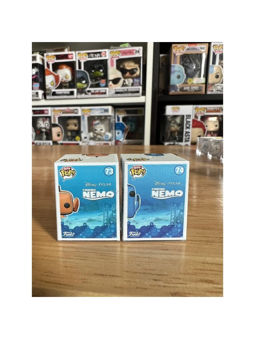 2 BITTY 1-Inch Funko Pops CHASE Dory & Nemo #73 #74 Finding Disney Pixar Movie
